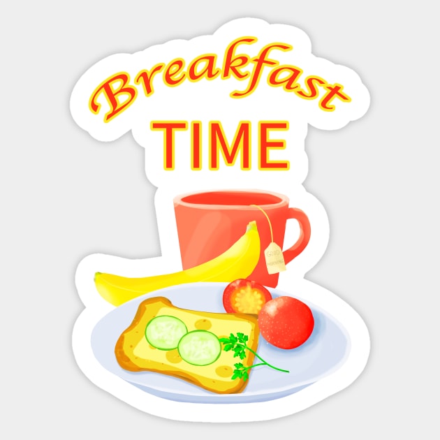 Breakfast time Sticker by Amalus-files